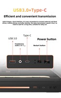 Boîtier d'ordinateur Thermaltake(tt) Steel Shadow Es-m Sea View Blanc, prend en charge le refroidissement par eau 360, carte mère M-atx