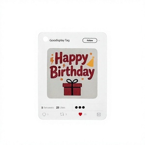 แท็กแสดงผล E-Paper แบบ NFC ไร้แบตเตอรี่ ขนาด 1.54 นิ้ว บางเฉียบ สี่สี 200×200, GDP0154NF2 - Product Image 1