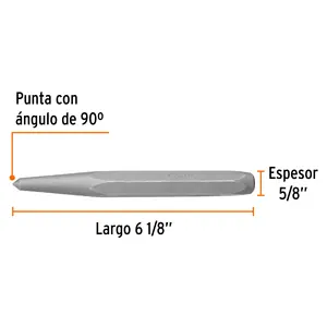 Punzonatrice Truper 5/8 per foratura a punzonatrice lunga 6 1/8 - Product Image 2