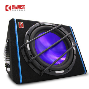 Caisse audio active pour voiture Kooler K-107APR 10 pouces, 12V mono, haute puissance, robuste, pour modification automobile - Product Image 1