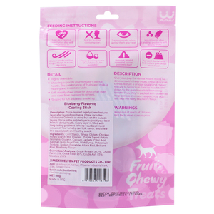 Precio al por mayor Deliciosa fruta Dental Recubrimiento Stick Pet Treats Perro Dental Snacks Boca Freshing Dog Snack Bone Factory Supply - Product Image 2