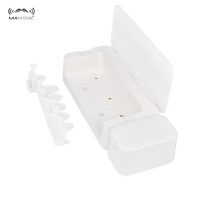 USB recargable montado en la pared <span class=keywords><strong>UV</strong></span> <span class=keywords><strong>de</strong></span> plástico <span class=keywords><strong>de</strong></span> cepillo <span class=keywords><strong>de</strong></span> dientes esterilizador y <span class=keywords><strong>dispensador</strong></span> <span class=keywords><strong>de</strong></span> <span class=keywords><strong>pasta</strong></span> <span class=keywords><strong>de</strong></span> dientes - Product Image 5