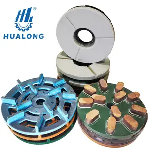 Hualong Machinery Metal Diamond Polishing Pad Resin Grinding Buff Abrasive Discs for granite smooth shining finished