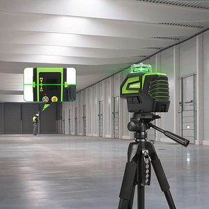 <span class=keywords><strong>Nivel</strong></span> Láser Verde <span class=keywords><strong>Autonivelante</strong></span> <span class=keywords><strong>Huepar</strong></span> 7211CG, Cruz de 5 Líneas, 2 Puntos de Plomada, Herramienta Horizontal de 360° - Product Image 5