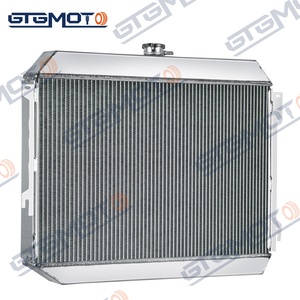 Radiateur 4 rangées GTGMOTO pour <span class=keywords><strong>Dodge</strong></span> <span class=keywords><strong>Charger</strong></span> Coronet 1968-1972, <span class=keywords><strong>Dodge</strong></span> Challenger 1970-1974 - Product Image 2
