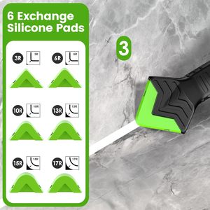Outil de finition pour mastic, grattoir multifonction de qualité industrielle pour joints et colle à verre, outil manuel OEM ODM ZXR - Product Image 3