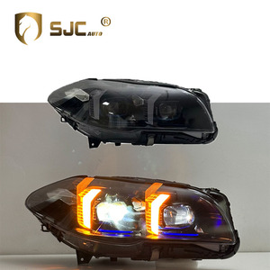 SJC M5 nuovo stile faro per <span class=keywords><strong>BMW</strong></span> <span class=keywords><strong>serie</strong></span> <span class=keywords><strong>5</strong></span> F10 F18 faro frontale 2011-2017 <span class=keywords><strong>serie</strong></span> Laser faro per auto - Product Image 1