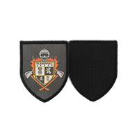 Écussons de Jersey Personnalisés avec Logo, Écussons Tissés Écologiques en Polyester/Nylon à Crochet et Boucle pour Vêtements de Sport, Chapeaux de Football