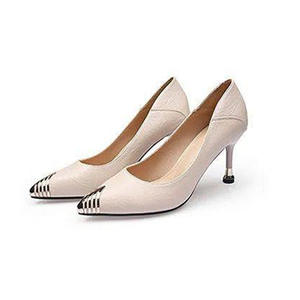 Chaussures habillées pour femmes en cuir véritable souple, vente en gros d'usine, 2024, à porter de deux façons, <span class=keywords><strong>escarpins</strong></span> de bureau, <span class=keywords><strong>talon</strong></span> moyen, noir - Product Image 5
