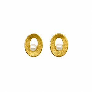 ชุดเครื่องประดับ UM Jewelry เงินแท้ 925 ประดับมุกธรรมชาติ Eye of the Sahara ต่างหูและจี้ สำหรับทุกเพศ เหมาะเป็นของขวัญประจำวัน - Product Image 3