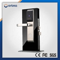 Pour E3041 Serrures de porte d'hôtel électroniques intelligentes en acier inoxydable 304 de 2,0 mm d'épaisseur de haute qualité avec garantie de 2 ans