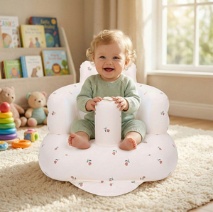 Sillón Inflable Moderno para Bebé con Bomba de Aire Integrada, Diseño de Oso, para Mayores de <span class=keywords><strong>3</strong></span> Meses, Uso en Restaurantes y Hoteles - Product Image 4
