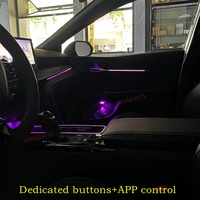 Pour Toyota Camry 9ème génération 2024+ : Bande décorative électroplaquée pour éclairage d'ambiance intérieur de voiture, pièces automobiles