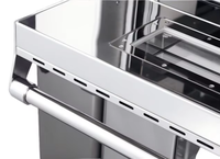Four à sole électrique commercial à 3 niveaux en matériau de soja avec contrôle de température indépendant pour pain, pizza, gâteaux et pâtisseries