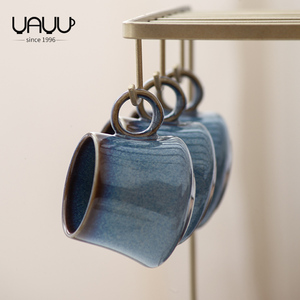 <span class=keywords><strong>Tazza</strong></span> di caffè espresso personalizzata etiopiano <span class=keywords><strong>tazza</strong></span> di reazione glassa in ceramica con piattino porcellana <span class=keywords><strong>tazza</strong></span> da tè tazze da caffè regali per gli amici - Product Image 6