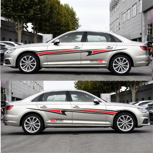 <span class=keywords><strong>Adesivi</strong></span> <span class=keywords><strong>per</strong></span> Portiere <span class=keywords><strong>Auto</strong></span>, Design con Grafiche <span class=keywords><strong>Grandi</strong></span>, Strisce Laterali <span class=keywords><strong>per</strong></span> <span class=keywords><strong>Auto</strong></span> da Corsa - Product Image 4