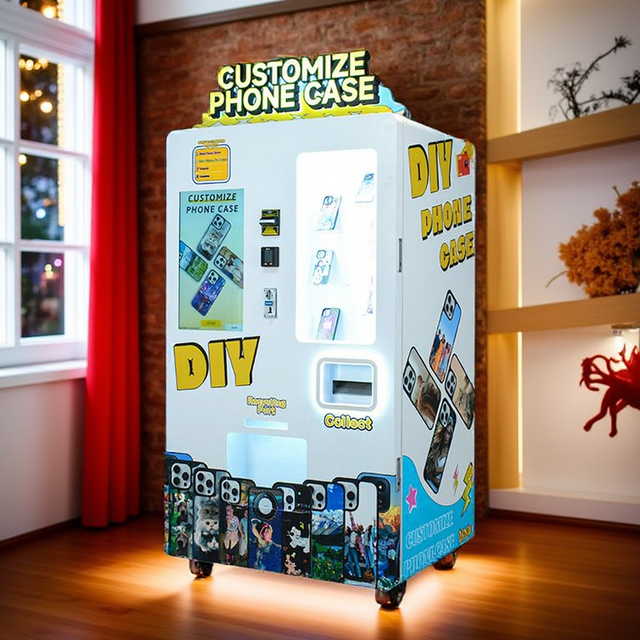 Caiyunjuan Innovative UV Printer Smart Mobile Cover Maker Personalized Design Phone Case Vending Machine Steel Material