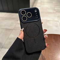 Nouvelle coque de téléphone portable magnétique en TPU pour 17PROMAX, style mignon, tendance, marque, coque fine entièrement recouverte, style Ins