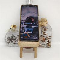 Yuanwen meilleure vente bureau créatif portable gratuit pour placer téléphone portable base de support en bois