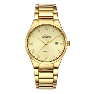 Nuevo Reloj de Cuarzo para Hombre con Números Romanos, Versátil para Negocios y Viajes, Deportivo, Resistente al Agua, con Correa de Acero - Product Image 2