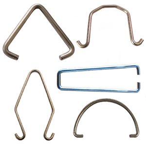 Tùy chỉnh 3D dây hình thành kim loại uốn CNC dây uốn mùa xuân dây hình thức sản phẩm với mạ niken - Product Image 2