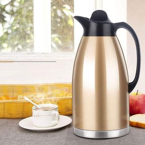 Thép không gỉ lớn đôi-tường cách nhiệt chân không Flask 12-giờ nhiệt cà phê Carafe với nắp di động Đồ uống máy chủ nồi - Product Image 4