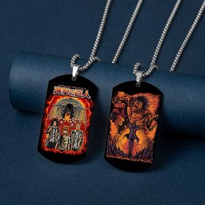 Collar <span class=keywords><strong>de</strong></span> Anime Ataque a <span class=keywords><strong>los</strong></span> <span class=keywords><strong>Titanes</strong></span>, Collar con Colgante <span class=keywords><strong>de</strong></span> Acero Inoxidable <span class=keywords><strong>de</strong></span> Moda, Accesorios <span class=keywords><strong>de</strong></span> Joyería <span class=keywords><strong>de</strong></span> Cómics para Hombres y Mujeres - Product Image 3