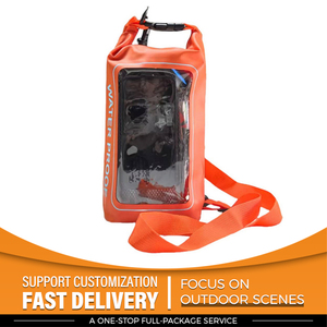 Bolsa de Mensajero Impermeable de PVC de Alta Calidad, Gran Capacidad, Estilo Simple para Actividades al Aire Libre, Natación, Deportes Acuáticos, para Todas las Edades - Product Image 1