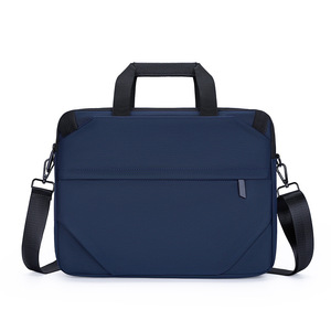 Funda Impermeable y Resistente a Golpes para Portátil, Bolsa de Negocios de Gran Capacidad, Bandolera Portátil, Maletín Cruzado con Cierre para Oficina - Product Image 3