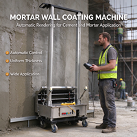 Machine à plâtrer automatique pour ciment et sable, robot de plâtrage mural, vente en gros d'usine