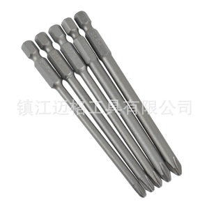 16Pc Hex Shank <b>Screwdriver</b> <b>Bits</b> 100Mm S2 Alloy Flathead Phillips Industrial <b>Set</b> - Product Image 3