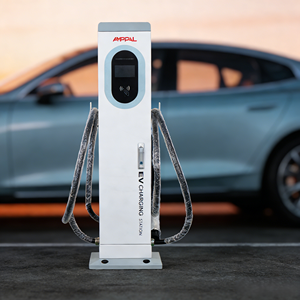 Estación de Carga para Vehículos Eléctricos AMPPAL AC 22KW C380V Multifuncional de Alto Rendimiento y Eficiencia para el Hogar - Product Image 1