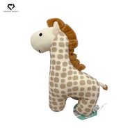 Jouets en peluche super doux, série animaux de la forêt, éléphant, singe, girafe, zèbre, crocodile, rembourrés en coton PP, lavables