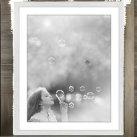 Cadre d'affichage rectangulaire vertical Americanflat 26x32 en plexiglas poli, impression UV/sérigraphie, pour passe-partout 22x28, affichage 26x32