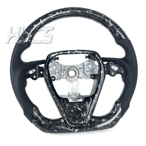 Accesorios interiores de coche volante de fibra de carbono forjado adecuado para Toyota Camry <span class=keywords><strong>Laura</strong></span> Highlander - Product Image 2