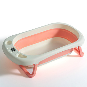 Produits pour bébés nouveau-nés : <span class=keywords><strong>Baignoire</strong></span> <span class=keywords><strong>pliable</strong></span> et portable pour nouveau-nés, <span class=keywords><strong>baignoire</strong></span> <span class=keywords><strong>pliable</strong></span> en plastique pour bébés, <span class=keywords><strong>baignoire</strong></span> pour bébés sur pieds - Product Image 1