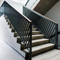 Panneaux de clôture en acier galvanisé à chaud, garde-corps métallique antirouille, garde-corps extérieur pour jardin, cour, villa, balcon