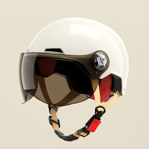 Nouveau casque de moto ouvert en ABS, personnalisable en couleurs et logo, pour la modification/amélioration de moto - Product Image 4
