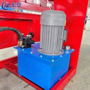 Grande machine de pliage hydraulique CNC multifonctionnelle entièrement automatique et synchronisée pour acier inoxydable lourd avec pompe moteur - Product Image 5