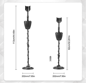 Detector de Oro Subterráneo GTX5030 de 5.0 KHz con Longitud Telescópica de 78-108 cm, Corriente de 70 mA, Fuente de Alimentación de 2x9 V, Rango de Detección de 18 cm - Product Image 4