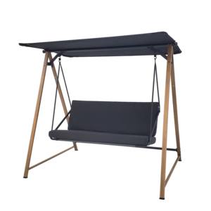 Mobilier d'extérieur, balançoire de <span class=keywords><strong>jardin</strong></span>, chaise de causeuse <span class=keywords><strong>suspendue</strong></span> en métal, chaise <span class=keywords><strong>suspendue</strong></span> pour patio, peinture par transfert de chaleur - Product Image 1