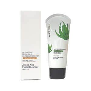 Soins de la <span class=keywords><strong>peau</strong></span> <span class=keywords><strong>Nettoyant</strong></span> pour le <span class=keywords><strong>visage</strong></span> Soins de la <span class=keywords><strong>peau</strong></span> Hydratant Marque privée Blanchiment Hydratant <span class=keywords><strong>Nettoyant</strong></span> naturel aux acides aminés organiques Vente en gros - Product Image 5