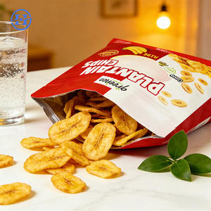 Sachets Doypack Personnalisés en Usine, Écologiques, Recyclables, de Qualité Alimentaire, Anti-Humidité, pour Emballage de Fruits et de Chips de Banane - Product Image 4