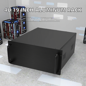 Custom 4U 19 Inch IP54 Aluminum Alloy Rack Mount <b>Network</b> <b>Cabinet</b> for Audio and <b>Network</b> Systems - Product Image 2