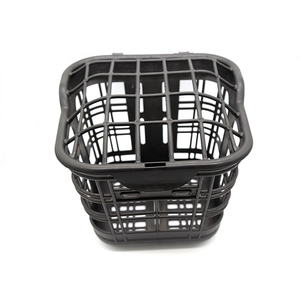 El frente en la cesta de plástico negro de la bicicleta eléctrica - Product Image 3