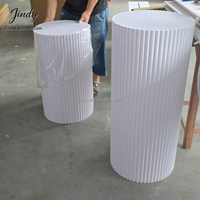 Support Colonne Cylindrique pour Buffet, Présentoir de Mariage, Présentoir à Gâteaux, Fleurs, Aliments, Fruits, Piédestal, Colonnes, Accessoire
