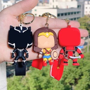 Быстрая доставка, в наличии, оптом: 3D-брелок из мягкого ПВХ с изображением футболиста Месси, популярный спортивный брелок из резины с кольцом для ключей - Product Image 5