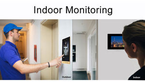 Sonnette de porte vidéo de haute qualité, best-seller, Mingke MK-888QFJ7F, OEM, caméra de porte, station extérieure, vision nocturne HD - Product Image 3