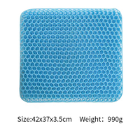 Coussins de siège de refroidissement de tapis de gel personnalisé respirant en nid d'abeille de haute qualité