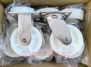 Dịch vụ OEM, bánh xe xoay bằng thép không gỉ tùy chỉnh, bánh xe bằng thép không gỉ - Product Image 6